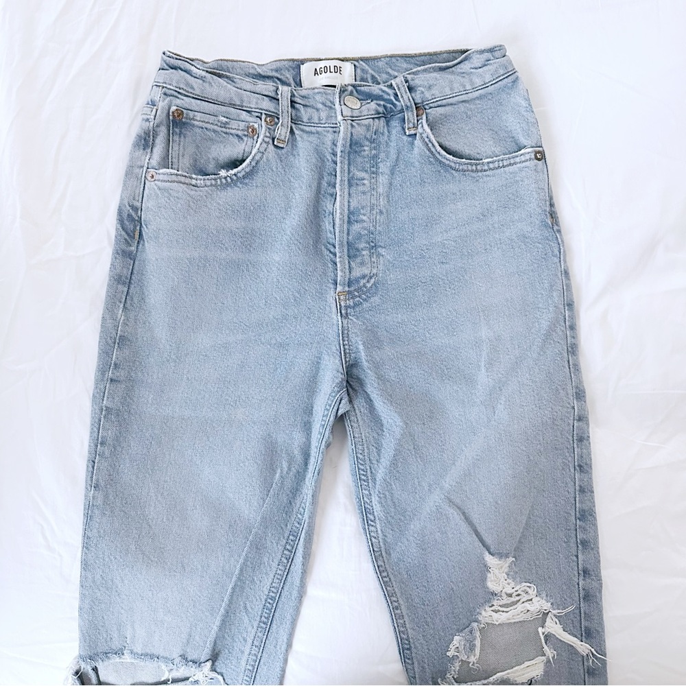 Agolde Riley Straight Jeans - Picture 6 of 7